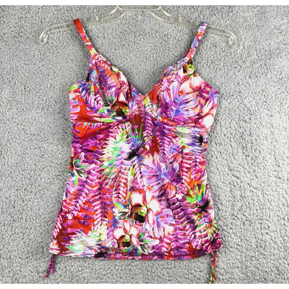 Fantasie Pink Floral Bikini Top